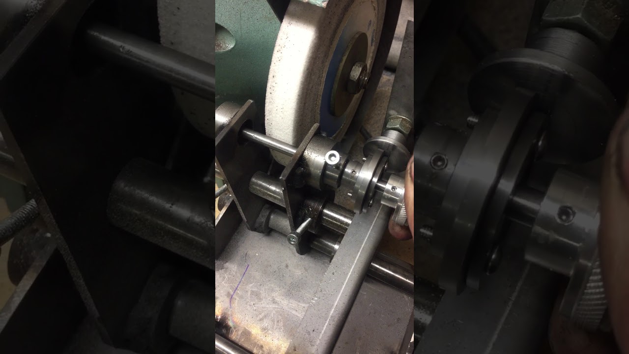 Model engine cam grinding jig YouTube