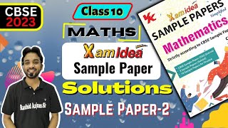 Class 10 Maths Xam Idea Sample Paper -2 Solutions | Xam Idea Sample Paper Solution | Class 10 screenshot 3
