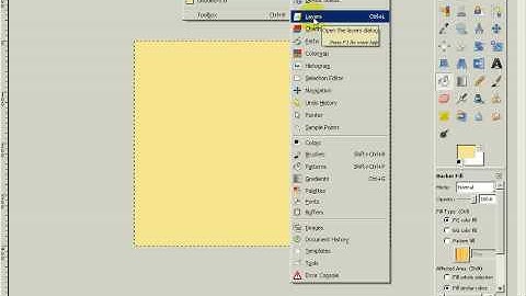 GIMP Tutorial - Parchment Texture