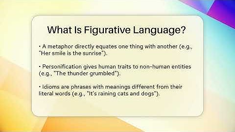 What Is Figurative Language? - The Prose Path