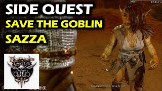 Save The Goblin Sazza Walkthrough | Side Quest | Baldur's Gate 3 Early Access: Chapter 1 Information