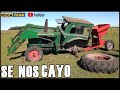 Se nos cayo el tractor