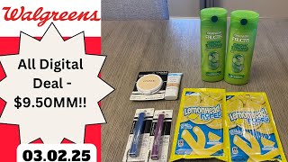 Walgreens All Digital Scenario - 25 Over 9 Moneymaker