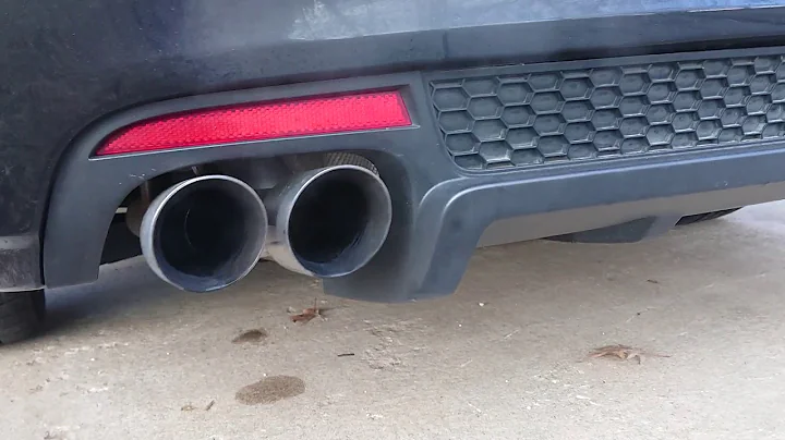 Pontiac G8 V6 Magnaflow Resonated X Pipe 11385 Idle clip