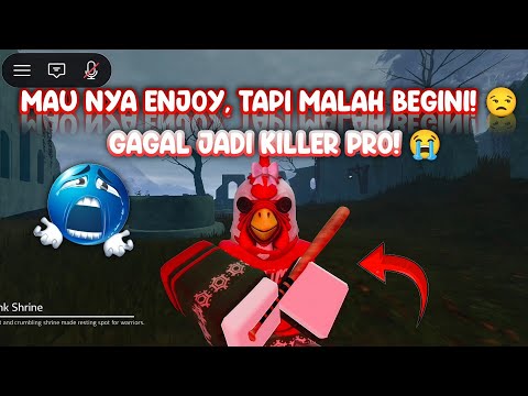 MAIN KILLER TAPI DENGAN KEADAAN NGELAG?! 😭😭|BIKIN EMOSI PAS LAGI PUASA! 🙄#roblox