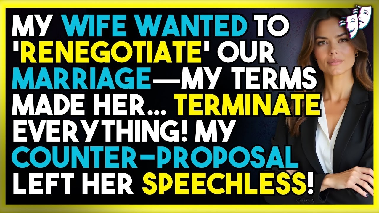 My Wife Wanted to 'Renegotiate' Our Marriage—My TERMS Made Her    TERMINATE Everything!