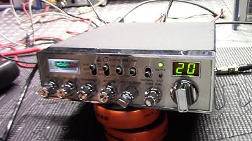 Cobra 29 Restoration Recapped Tuned Alignment CB Radio