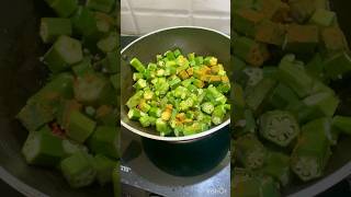 Bhindi/okra recipe/no onion & Garlic #shortvideo #food #shortvideo #youtubeshorts @Sundaykitchen.