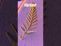 🌿 Basic Embroidery For Beginners| Easy Embroidery Design #shorts #art #diy #majboor