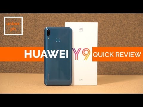 Huawei Y9 2019 Unboxing, Quick Review