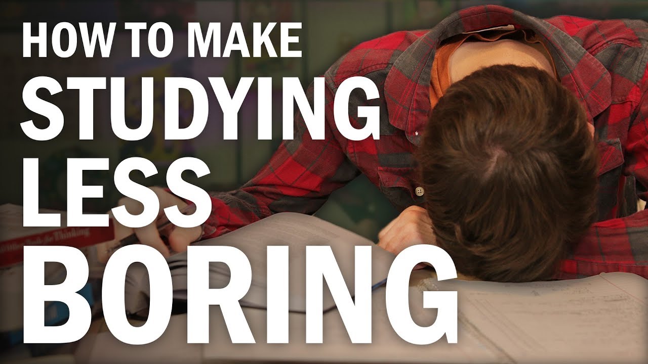 how to make homework less boring