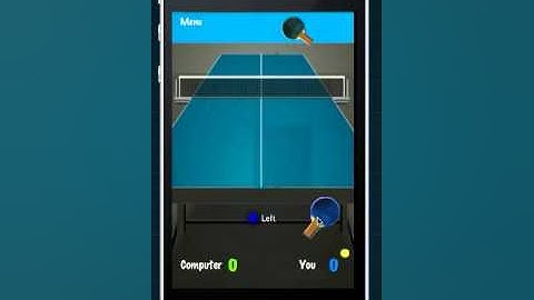 $40 Table Tennis Template Source Code (Xcode Project) For iPhone/iPod