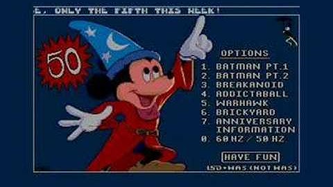 Automation Compact Disk Menu 50