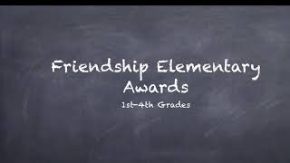 FES Awards 1st-4th Grades