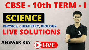 CBSE Class 10 Term 1 | Science Paper Analysis | सबसे पहले Answer Key | CBSE Term 1 2021-22 Class 10