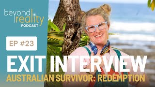 Loz Exit Interview | Australian Survivor: Redemption | Ep 23 | Beyond Tribal