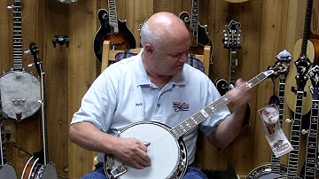 Banjo.com video: demo of a new Recording King RK-Scout 5 String Banjo