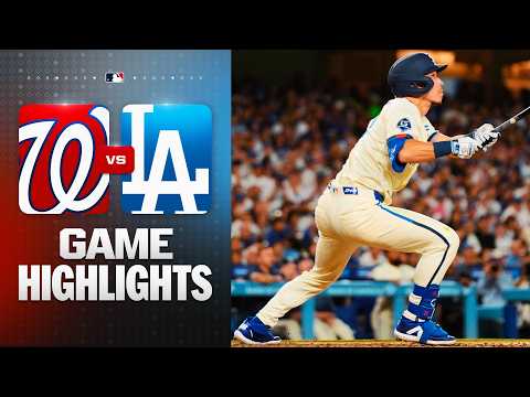 Nationals vs. Dodgers Game Highlights (9/5/26) | MLB Highlights