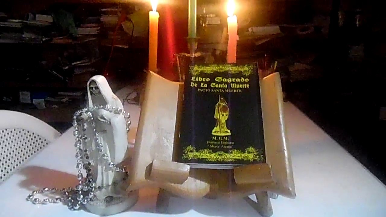 LIBRO SAGRADO SANTA MUERTE Pacto Santa Muerte - YouTube