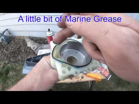 2020 Yamaha F150 outboard impeller replacement