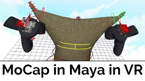 Motion Capture (Puppeteering) with VR devices in Maya