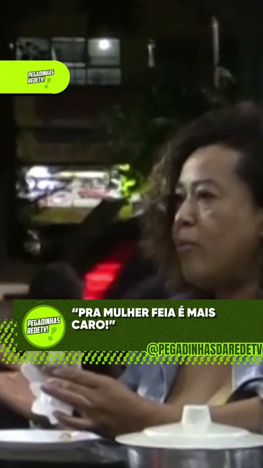 SALGADO MAIS CARO POR CAUSA DA APARÊNCIA? A REAÇÃO DAS CLIENTES! - PEGADINHAS REDETV!