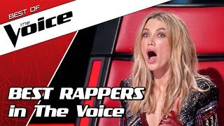 TOP 10 | SHOCKING RAP auditions in The Voice - new hip hop songs by female artists
