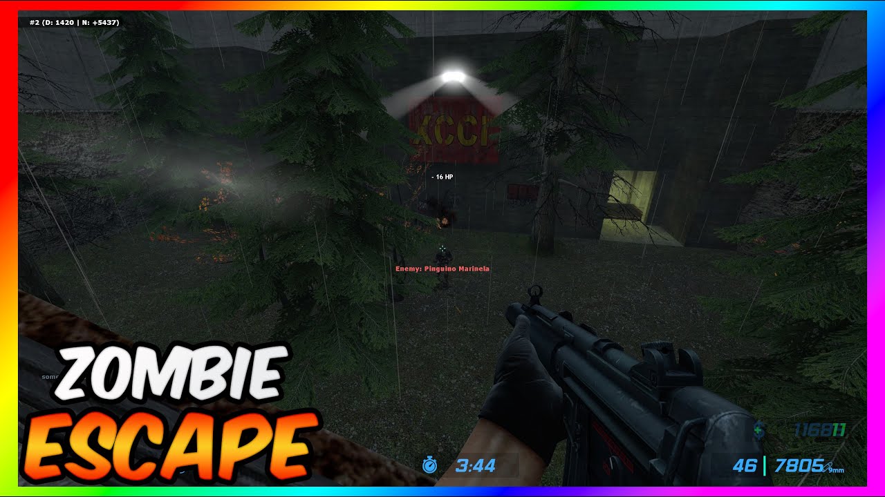CSS Zombie Escape on UNLOZE | ze_elevator_escape - YouTube