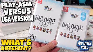 Which Version Is Better? PlayAsia Versus USA Final Fantasy Pixel Remaster Compared!