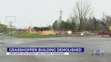 Former Grasshopper building demolished