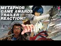 Metaphor ReFantazio Trailer REACTION Game Awards 2023 I'M SO HYPED FOR THIS GAME!!