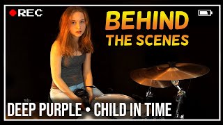 Child In Time • Session with @sina-drums (behind-the-scenes, 2018)