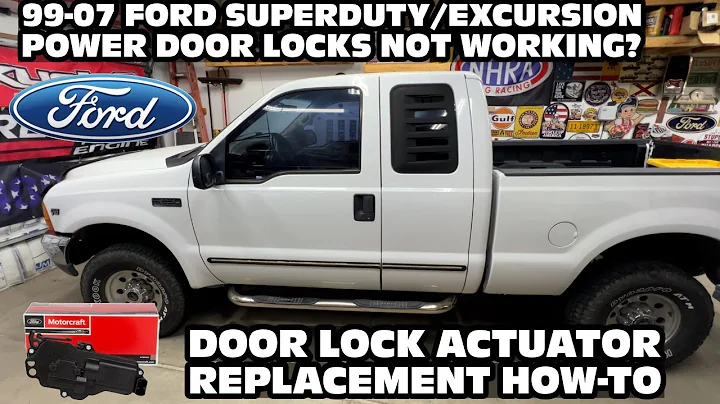 1999-2007 Ford Superduty/Excursion Power Door Lock Actuator Replacement How-To