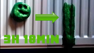 Putty timelapse (3h 18min - 1min)