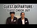 Hotel Check-Out Procedure| FRONT OFFICE OPERATIONS