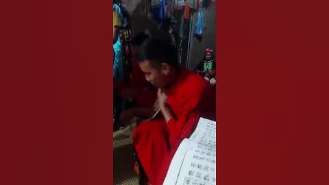 Dân tộc dao thanh y làm Lễ cấp sắc