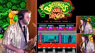 Battletoads & Double Dragon (NES) - Level 2: Blag Alley ( cover by Amigoiga sax )