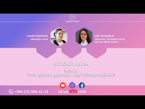 Video: Torlu qişanın makula luteasının pisləşməsidirmi?