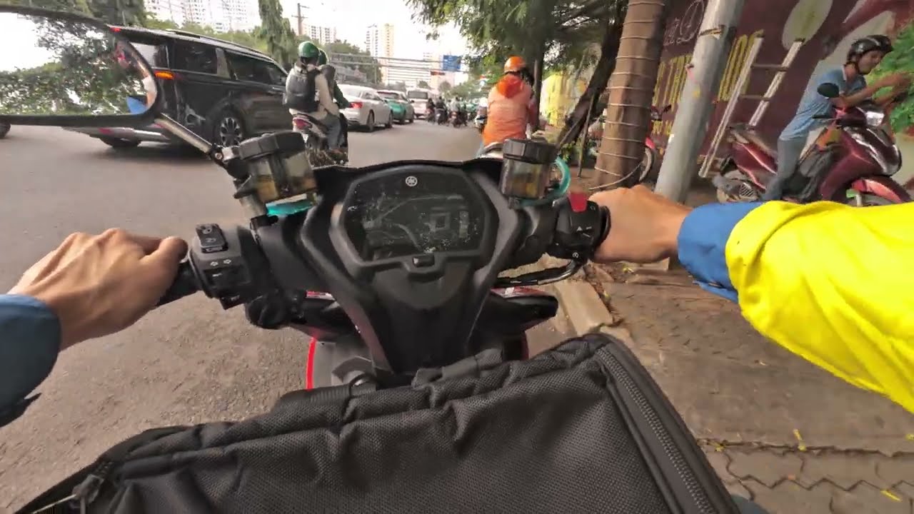 Đem ex 72 đi sài gòn bình dương để dyno xe