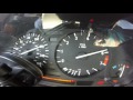 BMW 540i E34 0-130 Acceleration (6 Speed)  Great V8 Sound