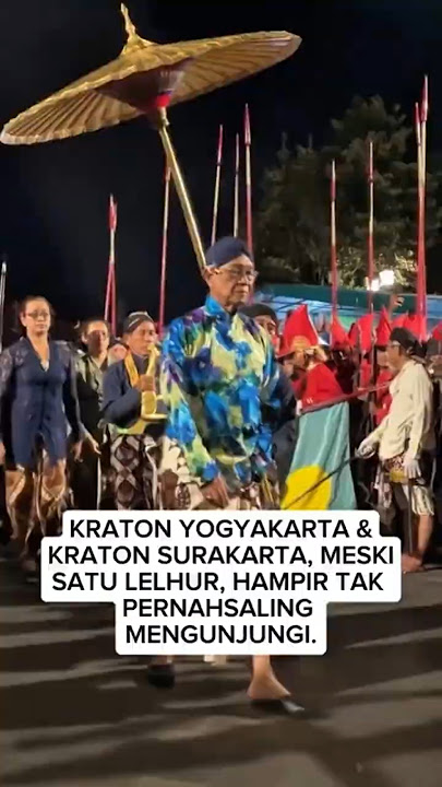 Why are the Kratons of Yogyakarta and Solo silent about each other? Even though their ancestors a...