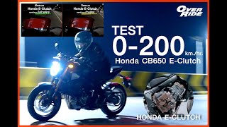 Honda CB650 EClutch Speed&Review 2024 by OVERRIDE