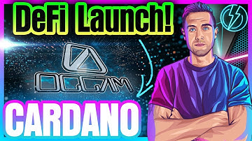 CARDANO DeFi Set To EXPLODE! OccamFi Launchpad On ADA!