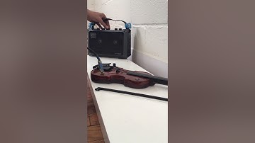 Circuit Bent Drone Bass Synth Violin V2 (Workspace Series)