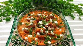 طرز تهیه کوفته سیب زمینی با سس گوجه و پیاز، سالم و خوشمزه!Persian Food