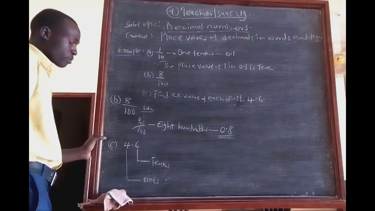 Whole numbers 07:Decimal numbers
