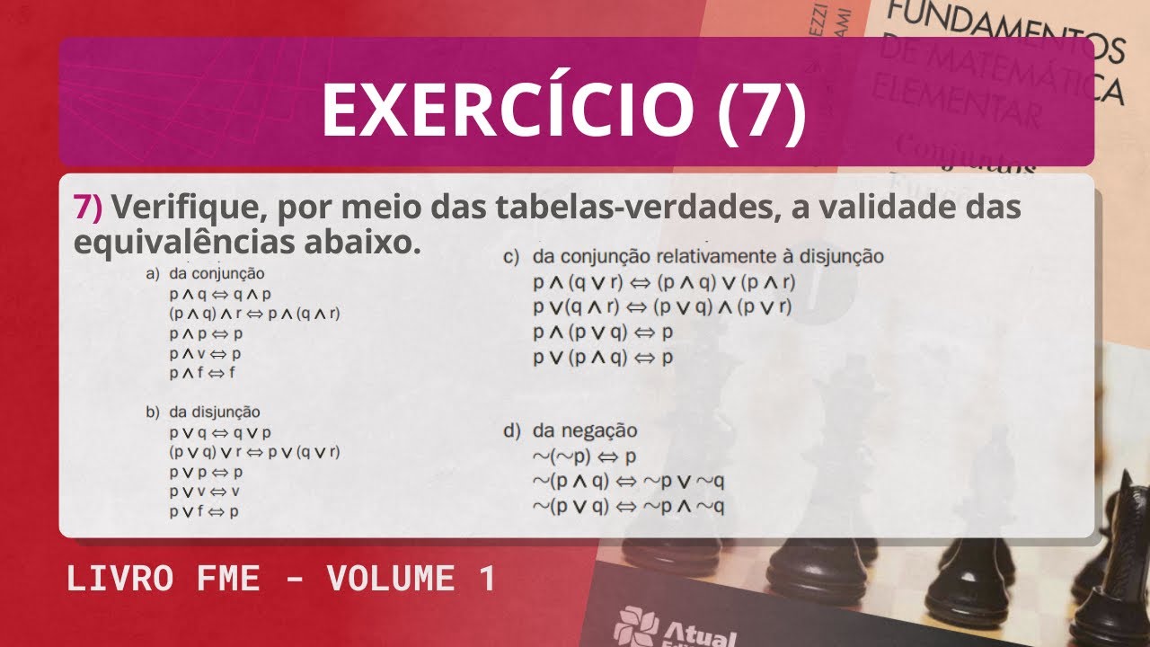 Exercício 7) Livro Fundamentos de Matemática Elementar - Conjuntos e Funções IEZZI ‪@marceloboturaa‬