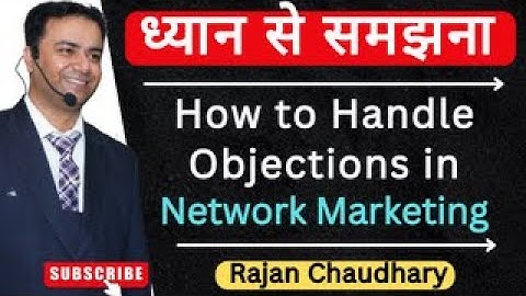 How to handle objections in Network Marketing | Best sale tips | mlm | Sale Tips #networkmarketing