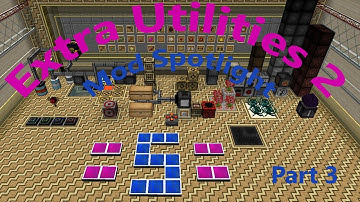 Extra Utilities 2 Mod Spotlight Part 3 (Minecraft 1.10)