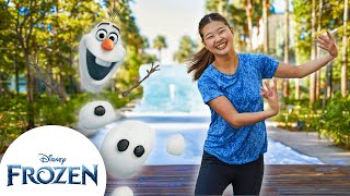 Frozen Olaf Brain Break | Exercise for Kids | Frozen Friends Club screenshot 1